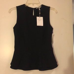 Joie peplum top